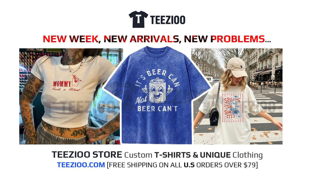 NEW WEEK, NEW ARRIVALS, NEW PROBLEMS 😂✨ (Actually... mostly shirt-related problems.)