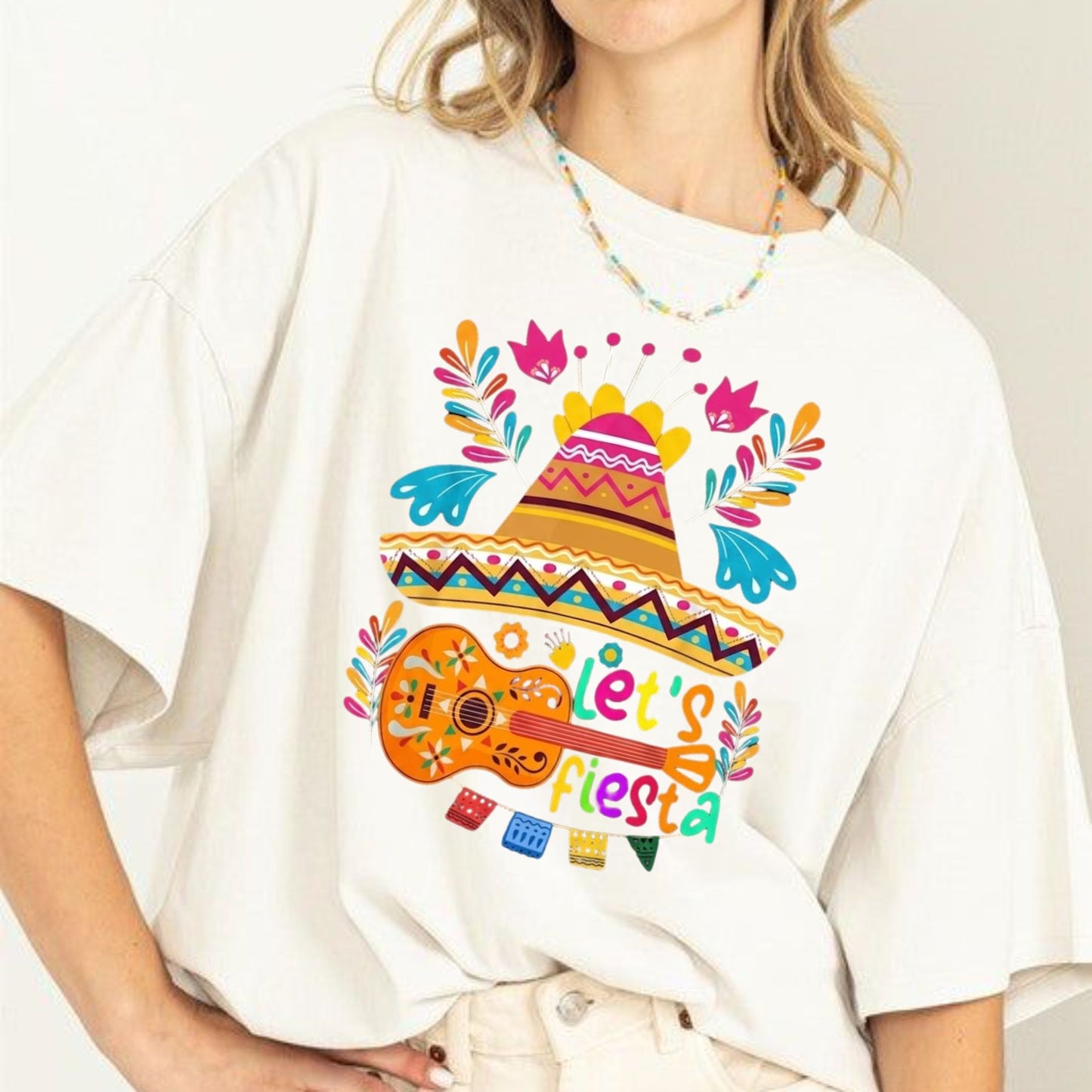 "Let’s Fiesta" Cinco de Mayo T-Shirt – Mexican Celebration Party Graphic Tee