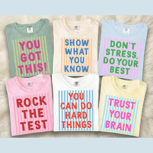 Test Day Teacher T-Shirt – Matching State Testing Team Tees