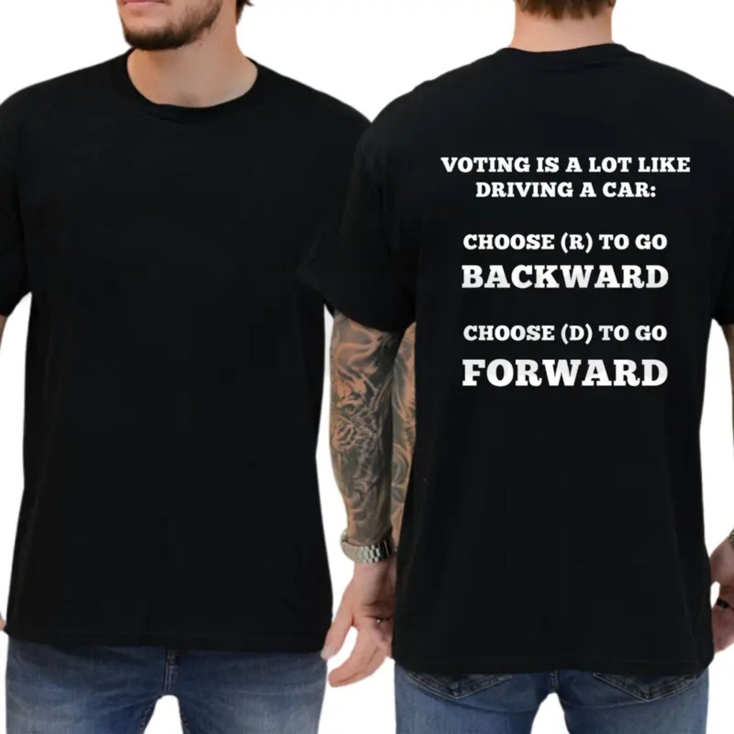 Voting Is Like Driving A Car T-Shirt