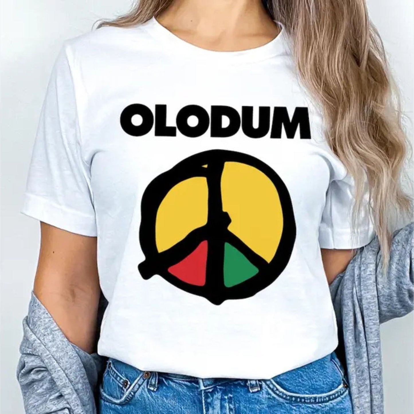 "Olodum Brazil Peace" Vintage Michael Jackson T-Shirt – Retro MJ Music Video Aesthetic Top, Cultural Heritage Graphic Tee