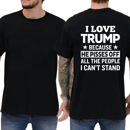 I Love It Typography Funny Humorous Daily Statement Graphic T-Shirt