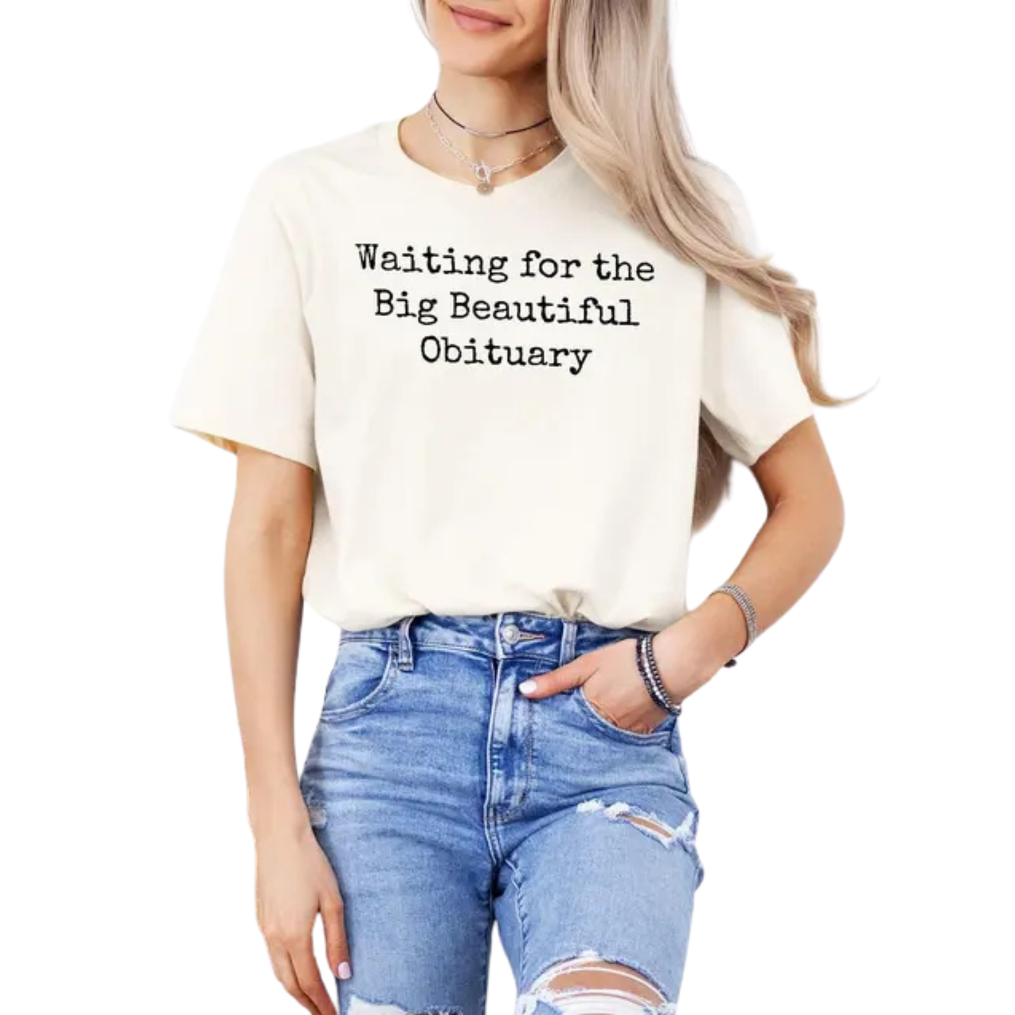 "Waiting For The Big Beautiful" Comfort Colors® Tee
