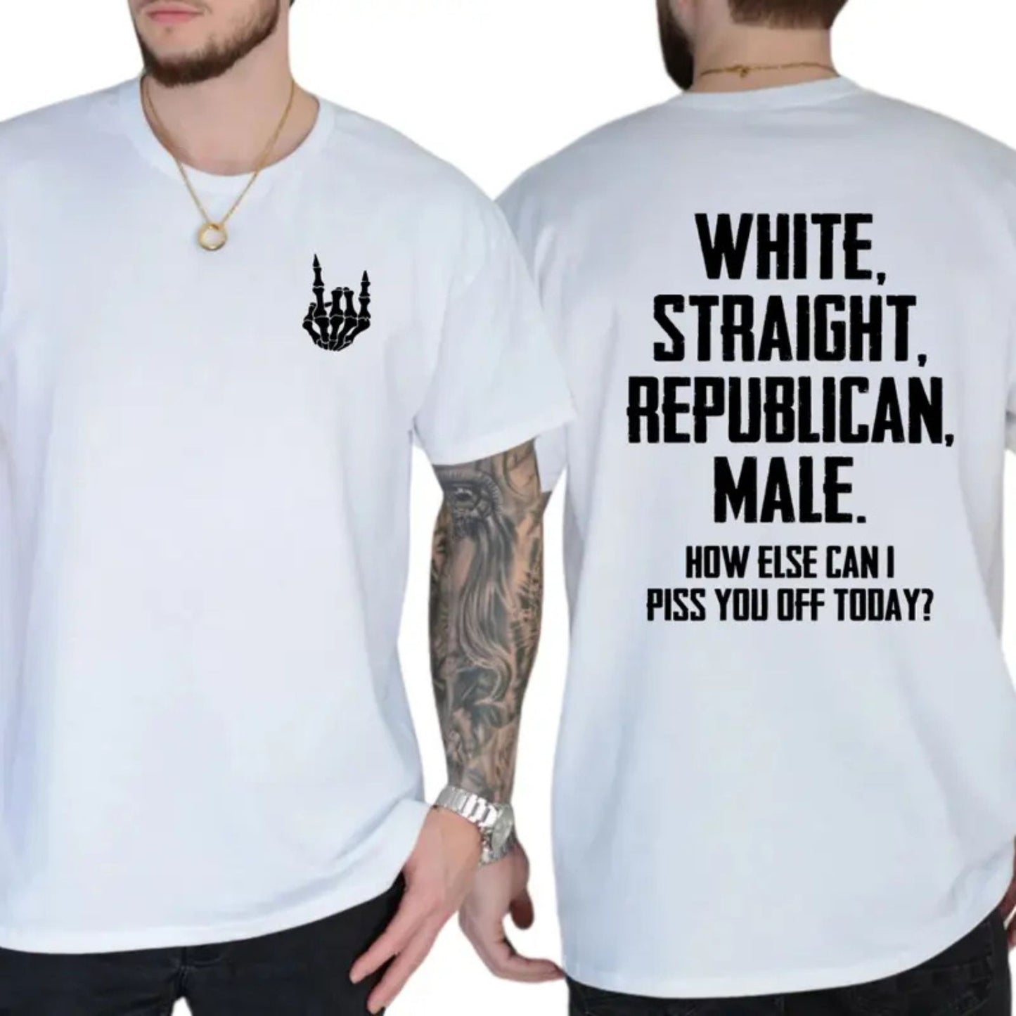 Bold Statement Graphic T-Shirt | Classic Typography Tee | Everyday Comfort Apparel