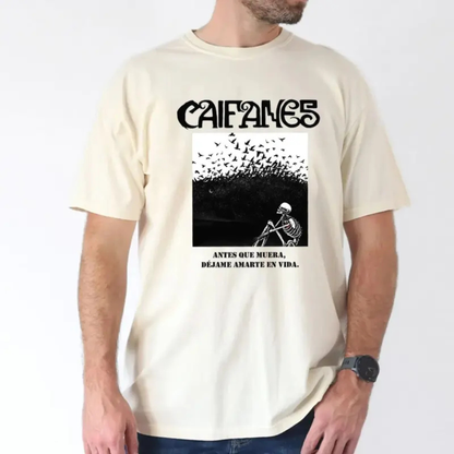 Retro Caifanes "Miedo" T-Shirt – Vintage Rock en Español Graphic Shirt
