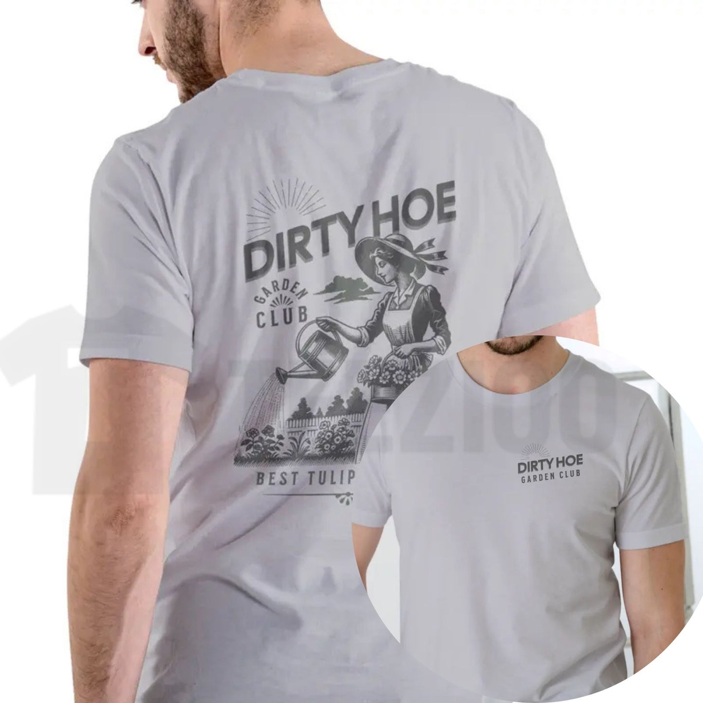Funny Gardening Club T-Shirt – Sarcastic Plant Lover Graphic Tee, Unisex Dirty Hoe Gardening Streetwear Top