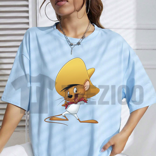 Looney Tunes Speedy Gonzales Tee – Retro 90s Cartoon Graphic Shirt