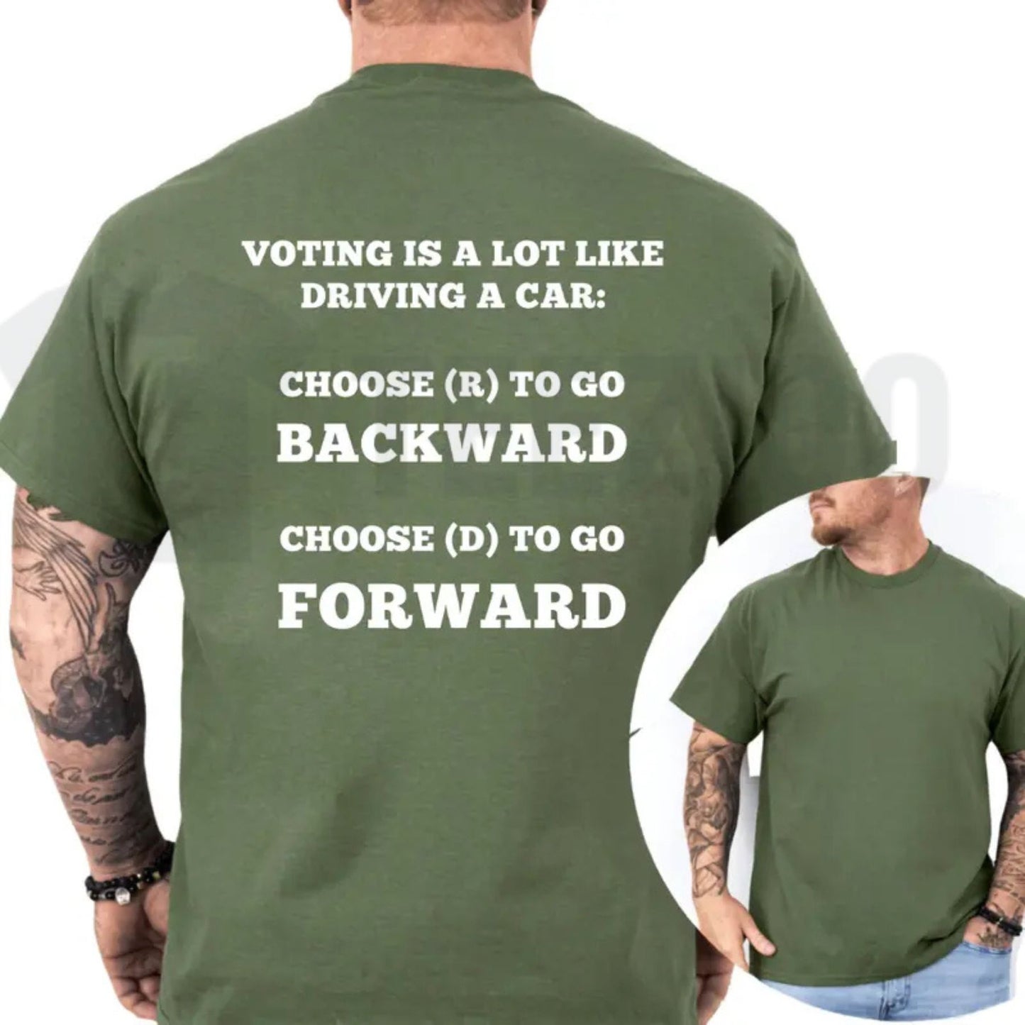 Voting Is Like Driving A Car T-Shirt