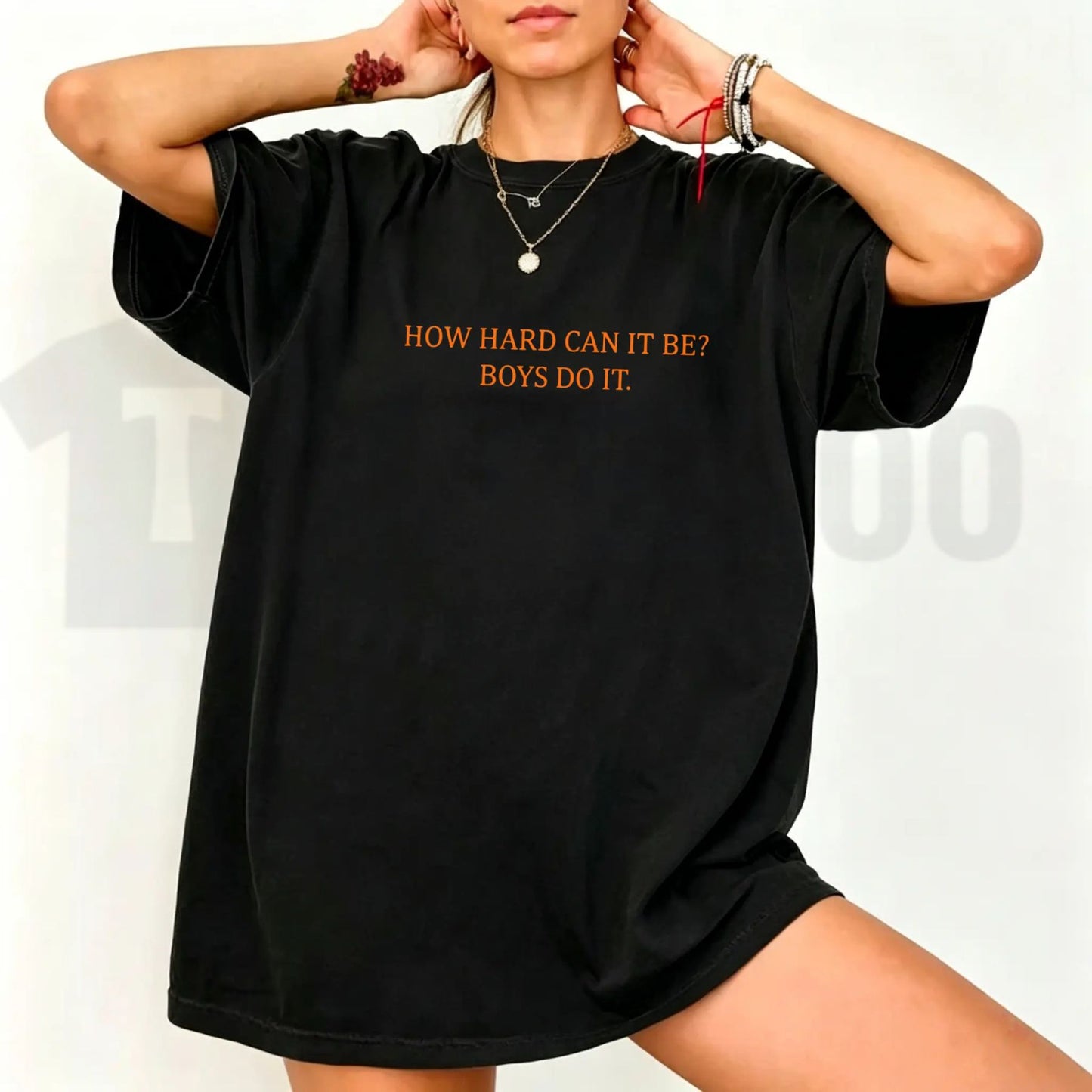 How Hard Can It Be Boys Do It T-Shirt