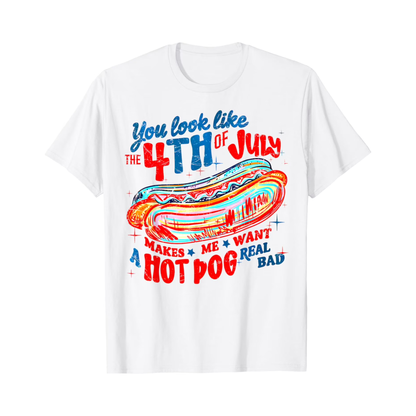 Funny "4th of July" Movie Quote T-Shirt