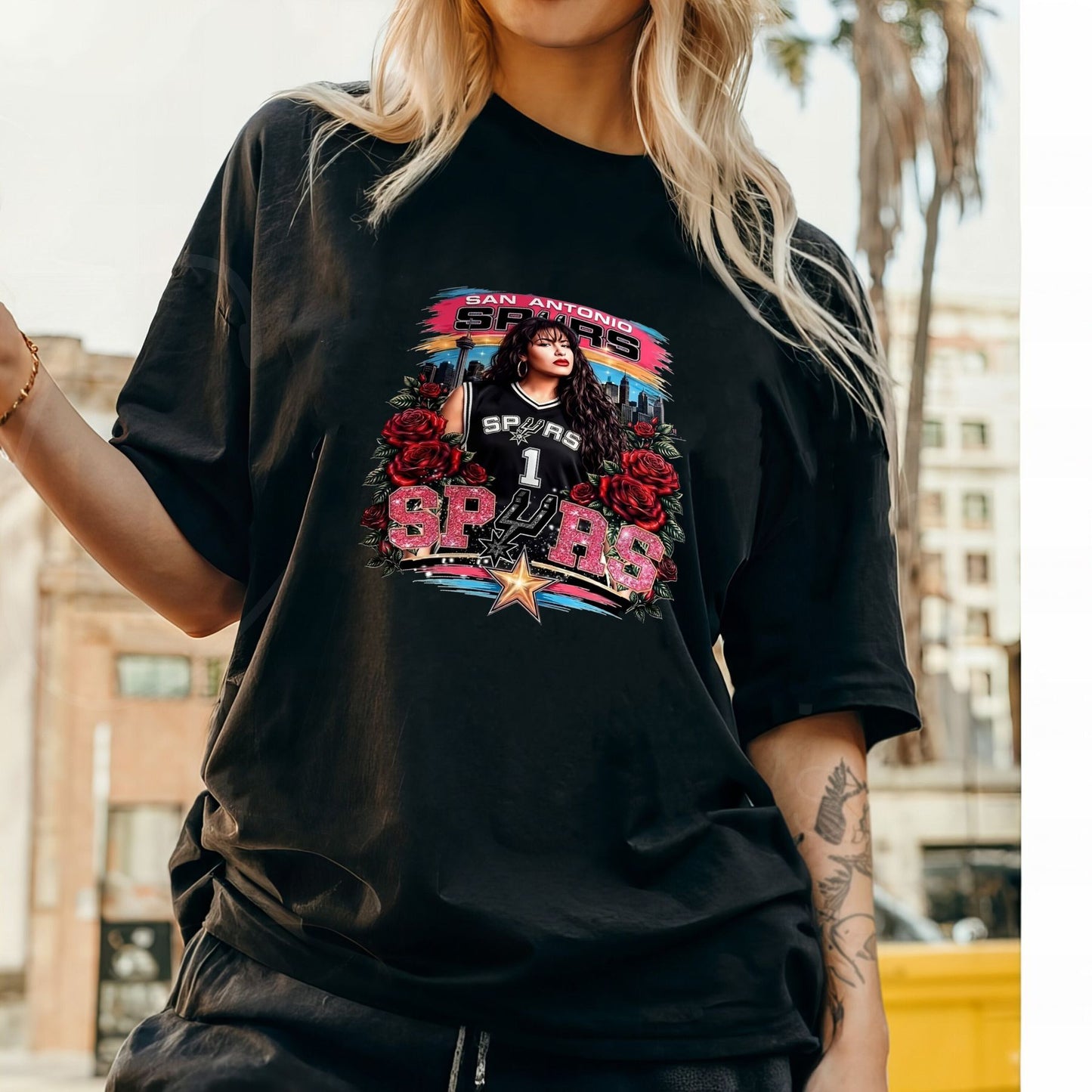Selena Inspired Vintage T-Shirt – 90s Tejano Queen Graphic Tee, Retro Texas Culture Fan Shirt