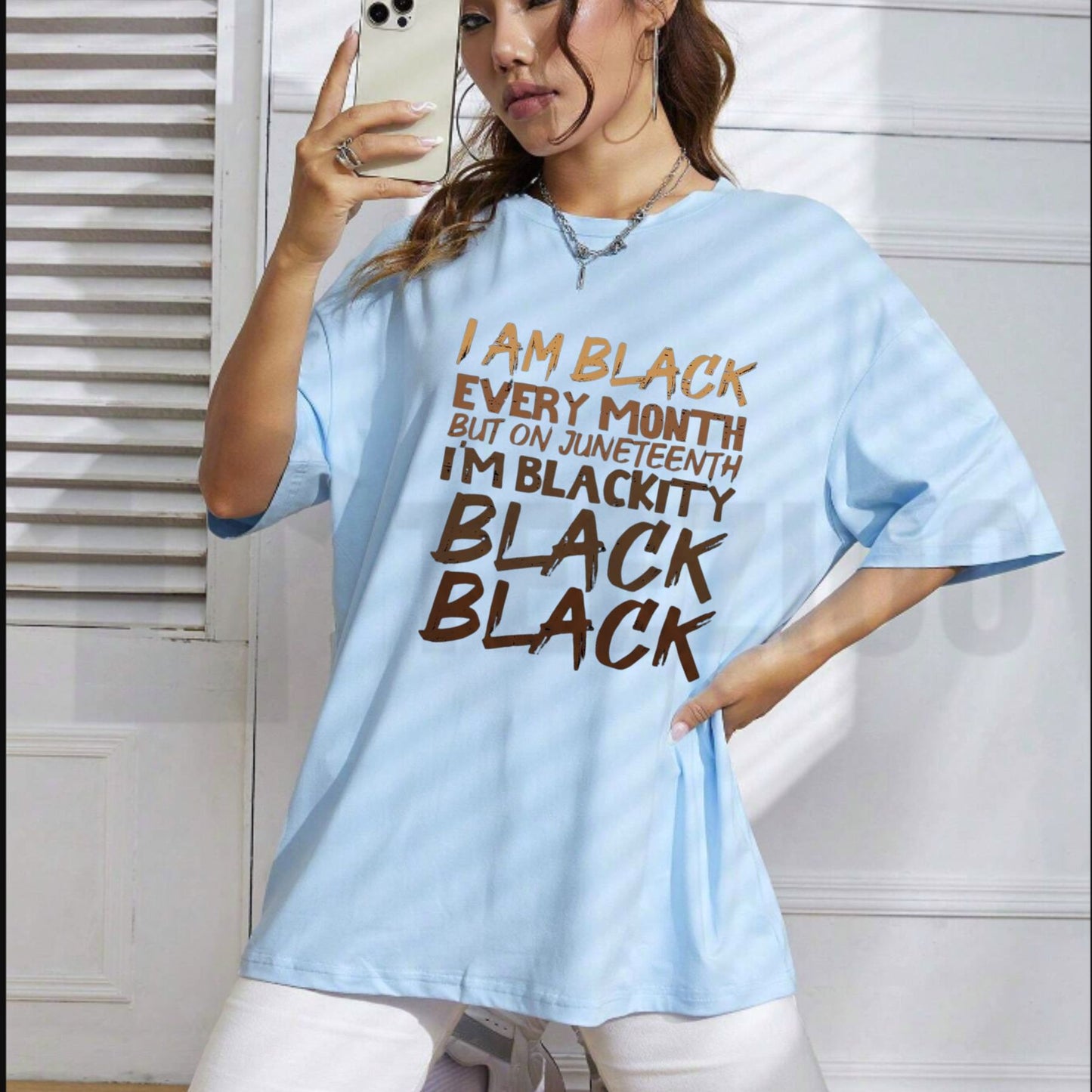 Black Every Month Juneteenth T-Shirt – Pride Graphic Tee