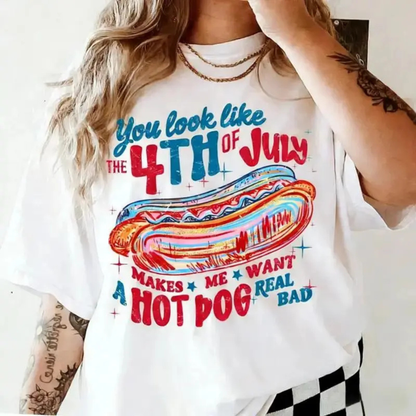 Funny "4th of July" Movie Quote T-Shirt