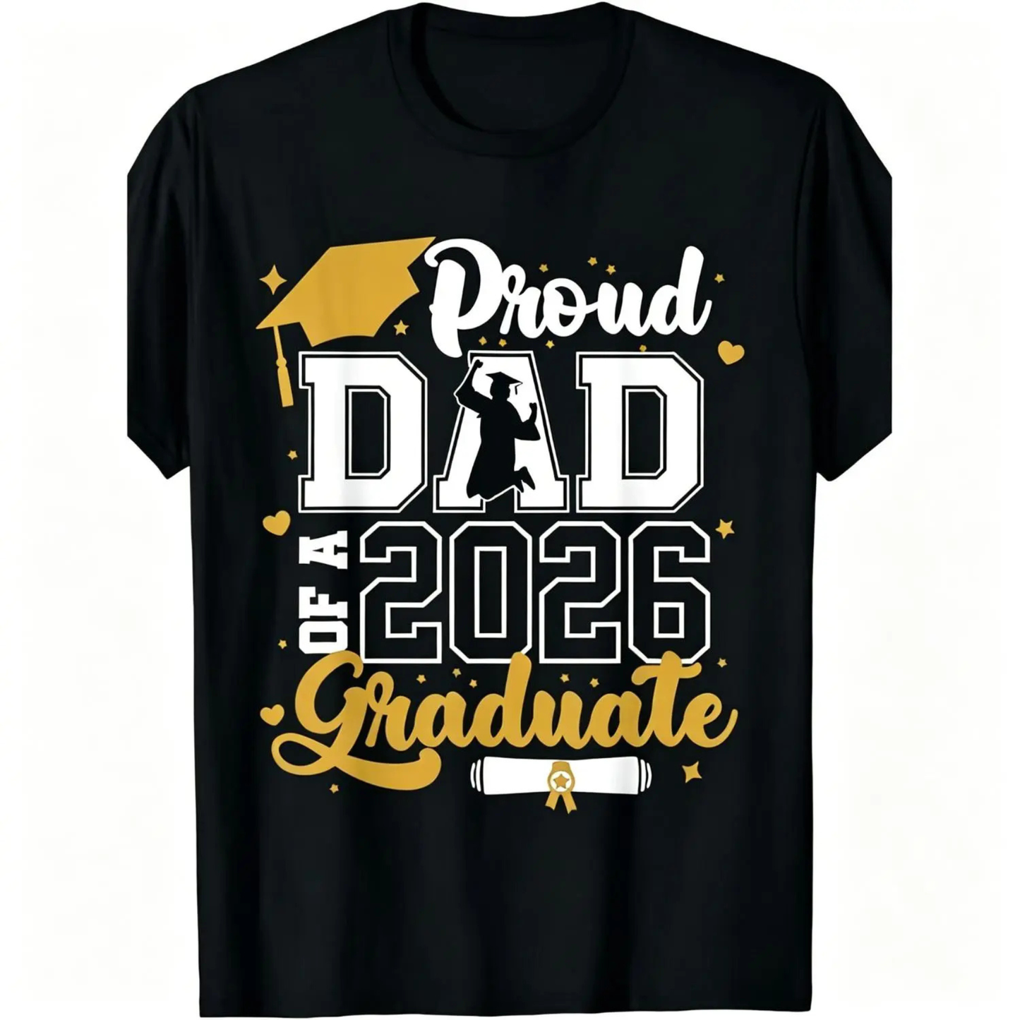 Class of 2026 Proud Mom T-Shirt – Vintage Senior 2026 Graduation Shirt