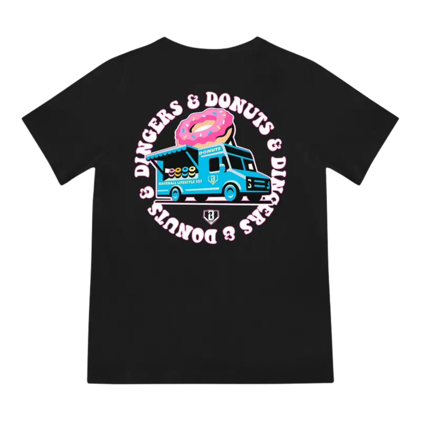 Funny "Donut Addict" Truck Shirt – Cute Pastry Enthusiast Graphic Tee