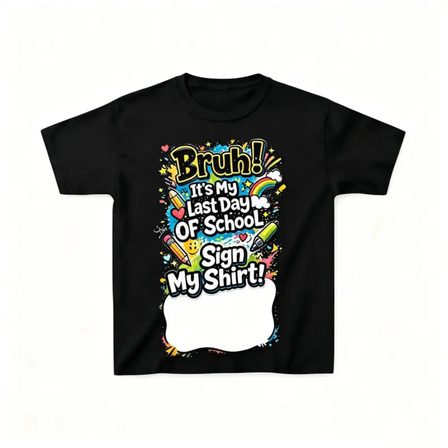 Class of 2026 "Sign My Shirt" T-Shirt - For Kid