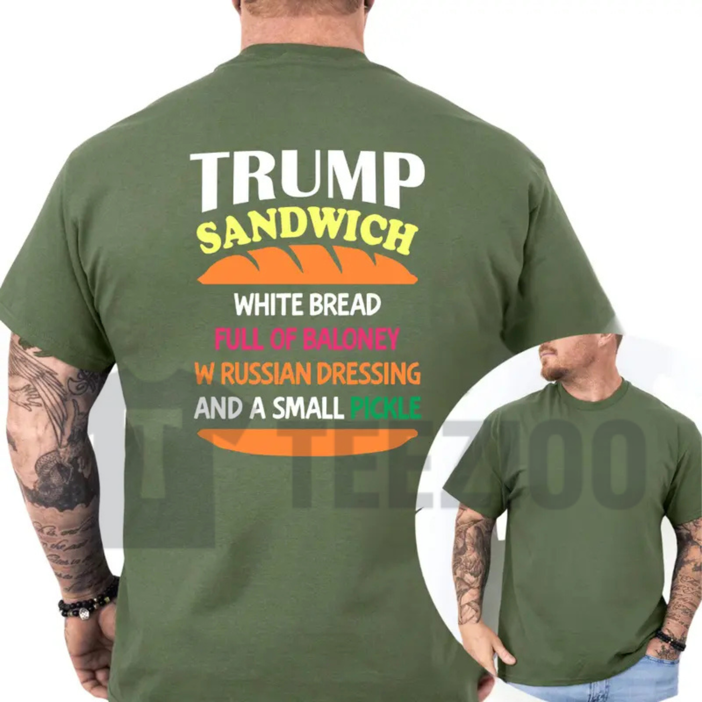 Vintage Satire Sandwich T-Shirt