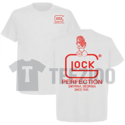 Glock Perfection Fan T-Shirt – Retro Industrial Precision Graphic Tee