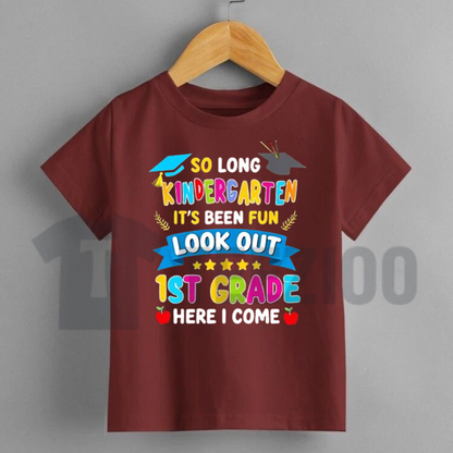Kindergarten Graduation Kids Tee