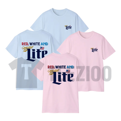 "Red White And Lite" T-Shirt