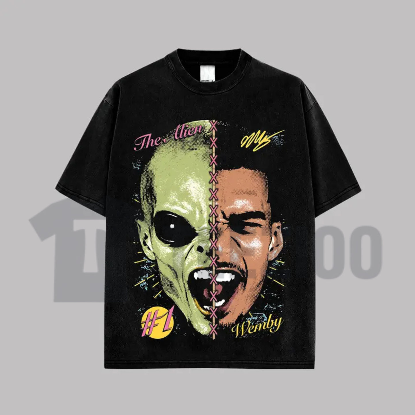 Vintage Victor Wembanyama T-Shirt – Retro VW1 San Antonio Basketball Graphic Tee