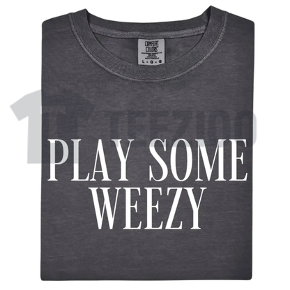 "Play Some Weezy" T-Shirt – Vintage Hip Hop Rap Concert Graphic Tee