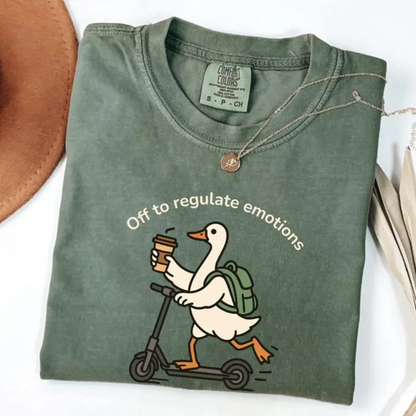 Off to Regulate My Emotions T-Shirt