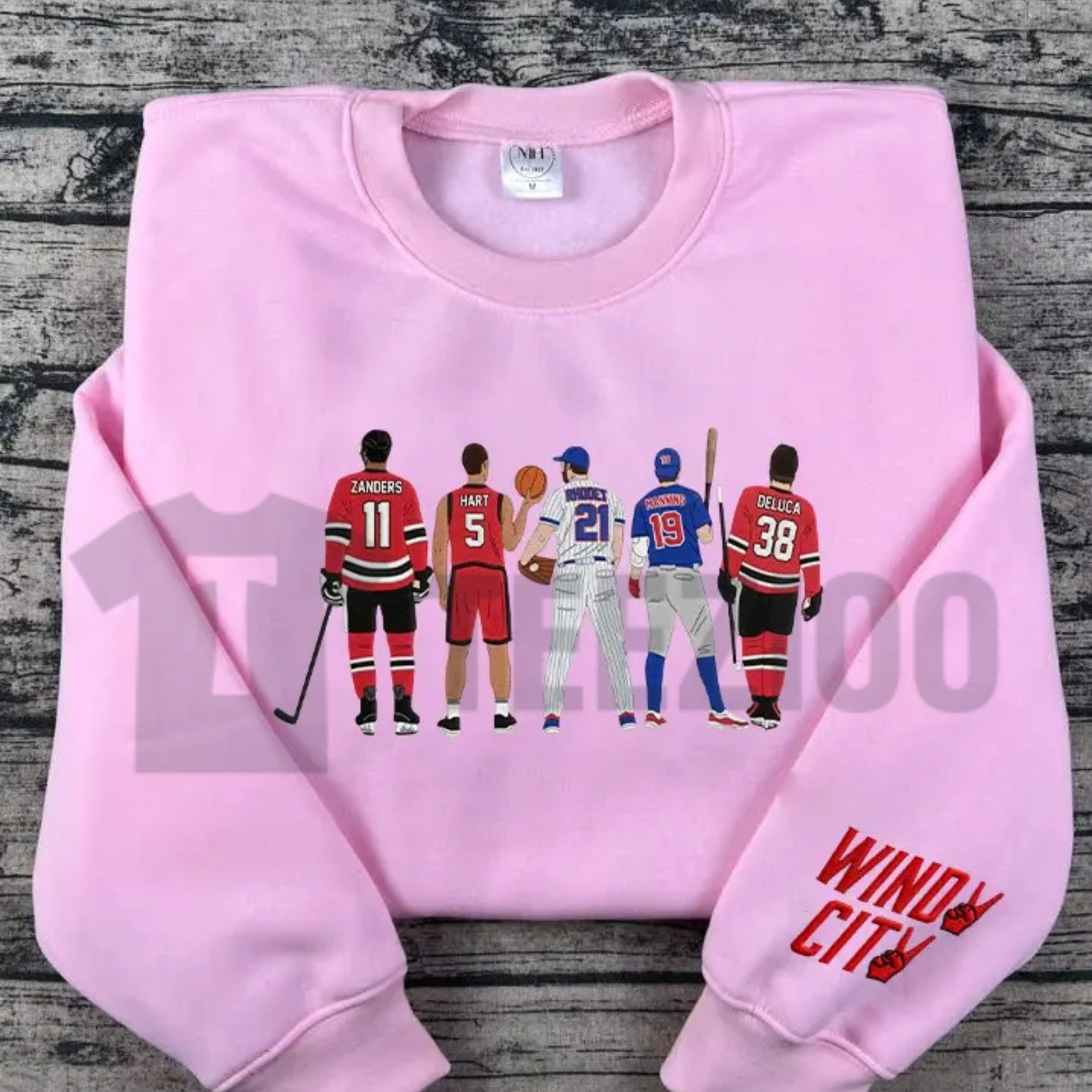 "Windy City" Embroidered Sweatshirt – Chicago Pride Crewneck