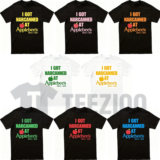"I Got Narcanned" Comic Graphic Tee – Retro Sarcastic Humor Shirt