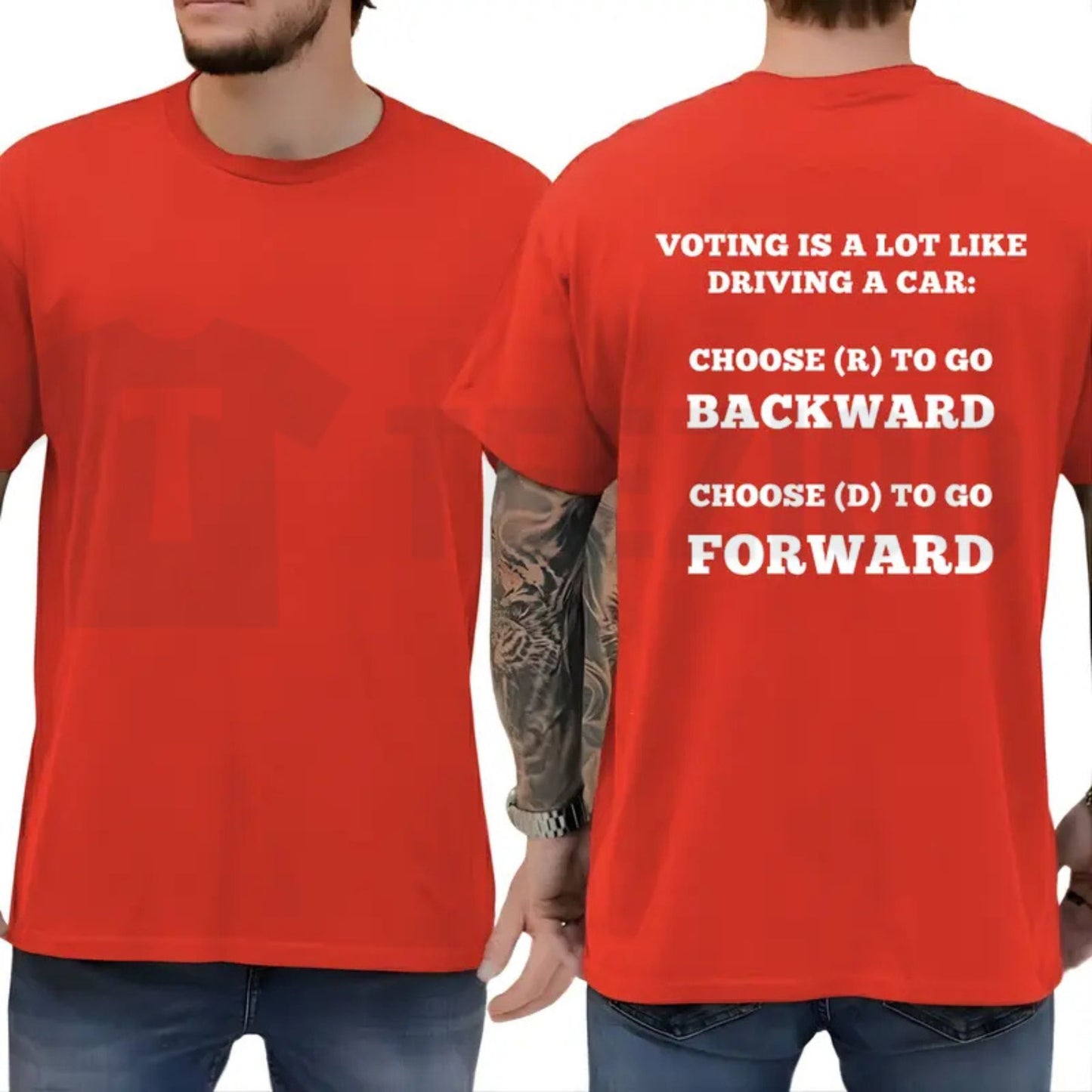 Voting Is Like Driving A Car T-Shirt