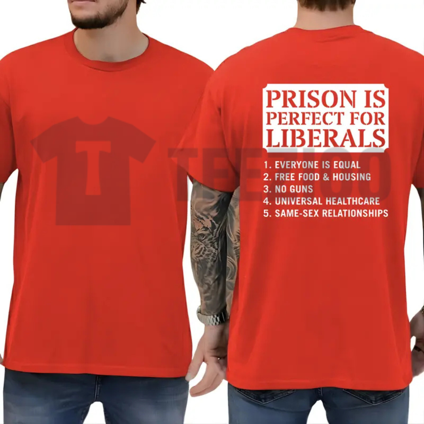 Vintage "Prison Is Perfect For" T-Shirt