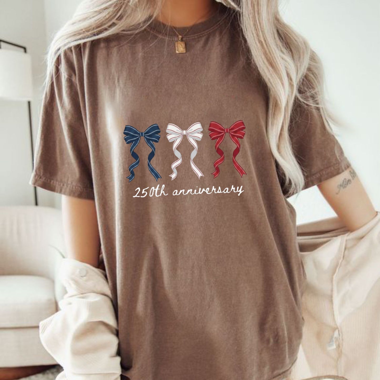 America Always On T-Shirt – 250th Anniversary Patriotic USA Graphic Tee, Unisex Cotton Shirt - Teezioo