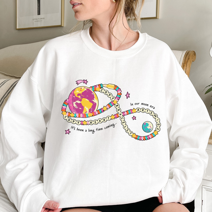 Artemis II NASA Logo sweatshirt – Vintage Washed Space Exploration sweatshirt - Teezioo