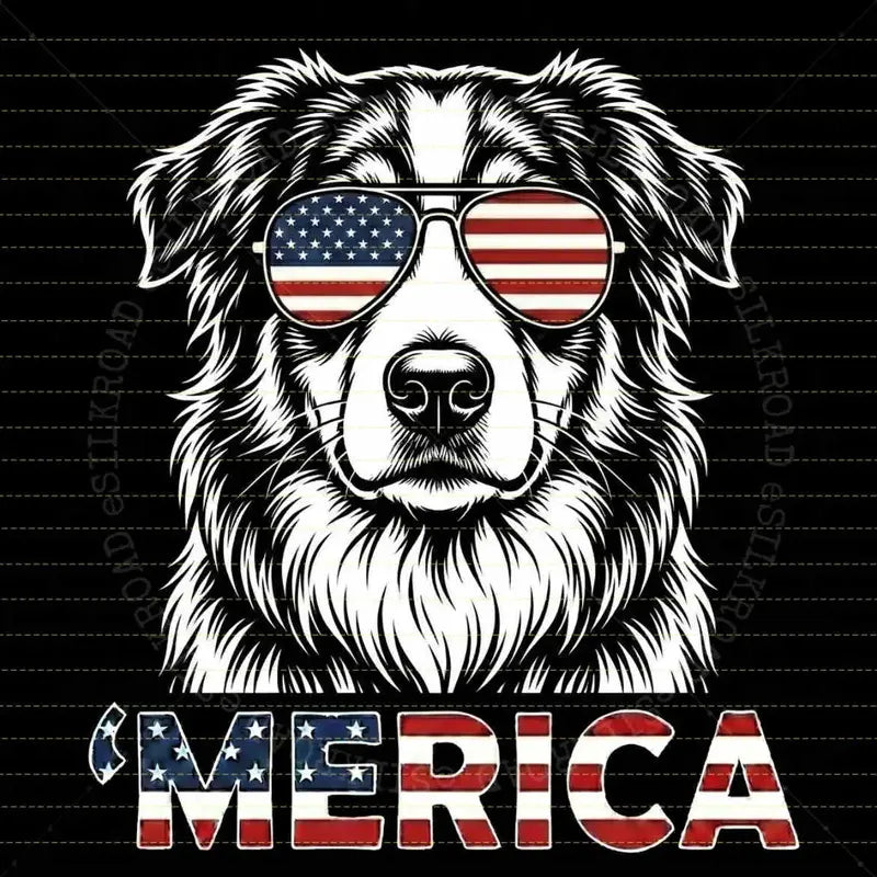 4th of July Dog Lover T-Shirt – Vintage Independence Day Graphic Tee