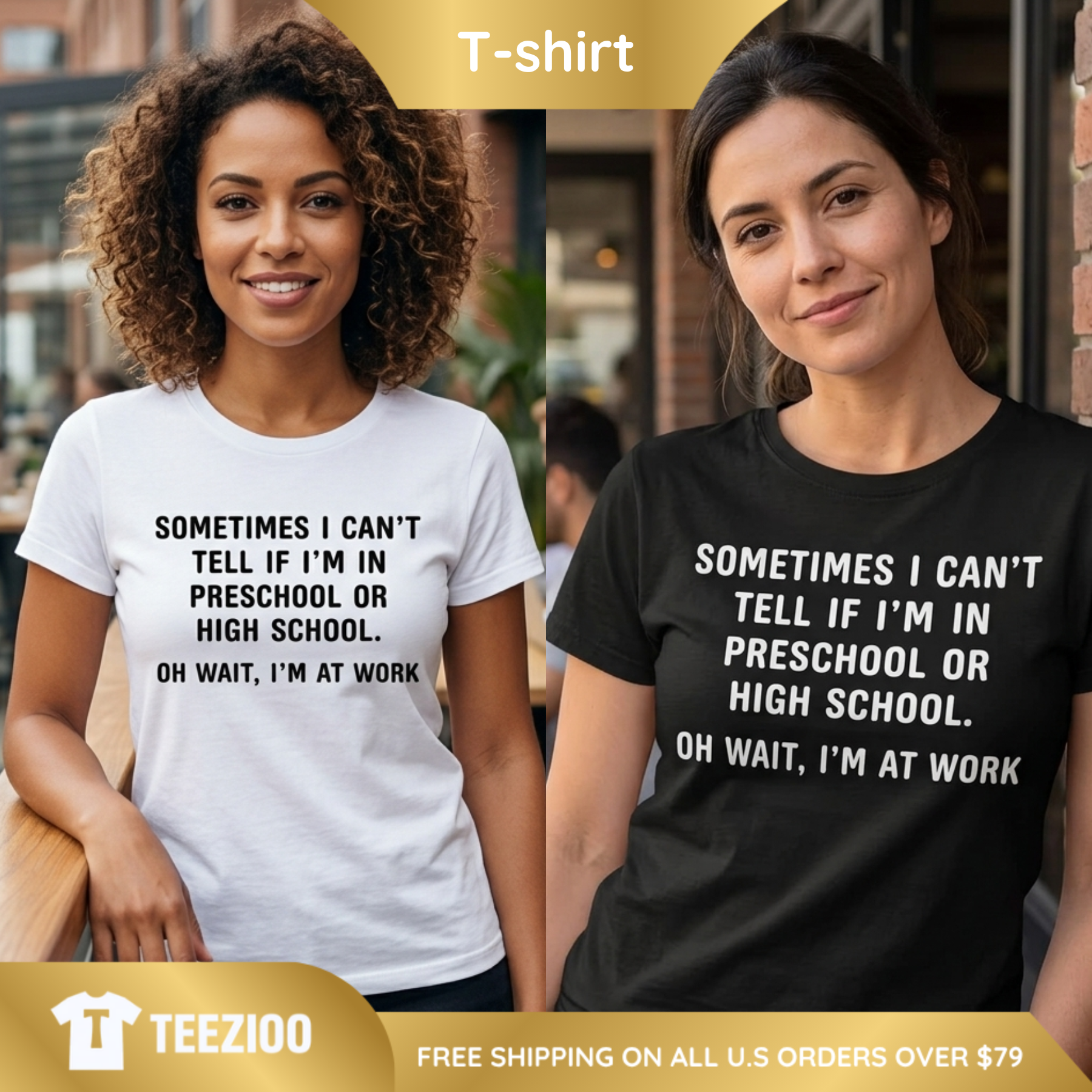 Funny "Home Office" Sarcastic Quote Tee - Teezioo