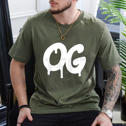 OG Drip Graphic T-Shirt – Urban Streetwear Tee - Teezioo