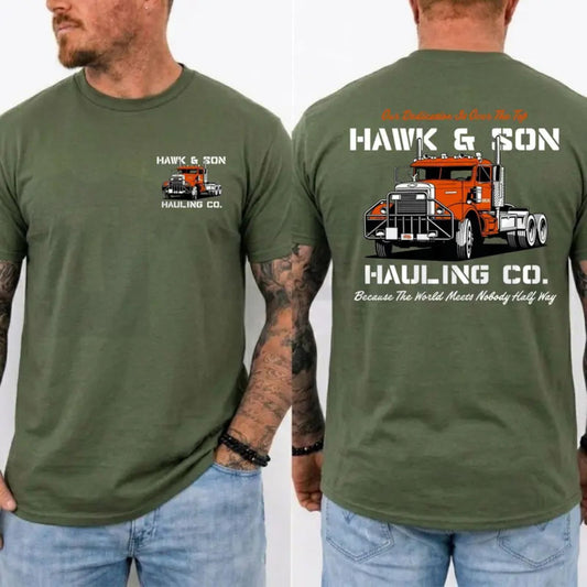 Over The Top Trucker T-Shirt - Teezioo
