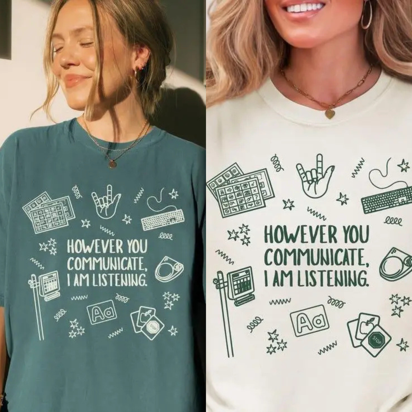 SLP Graduation Gift Shirt – "Everyone Deserves Communication" Aesthetic Tee - Teezioo