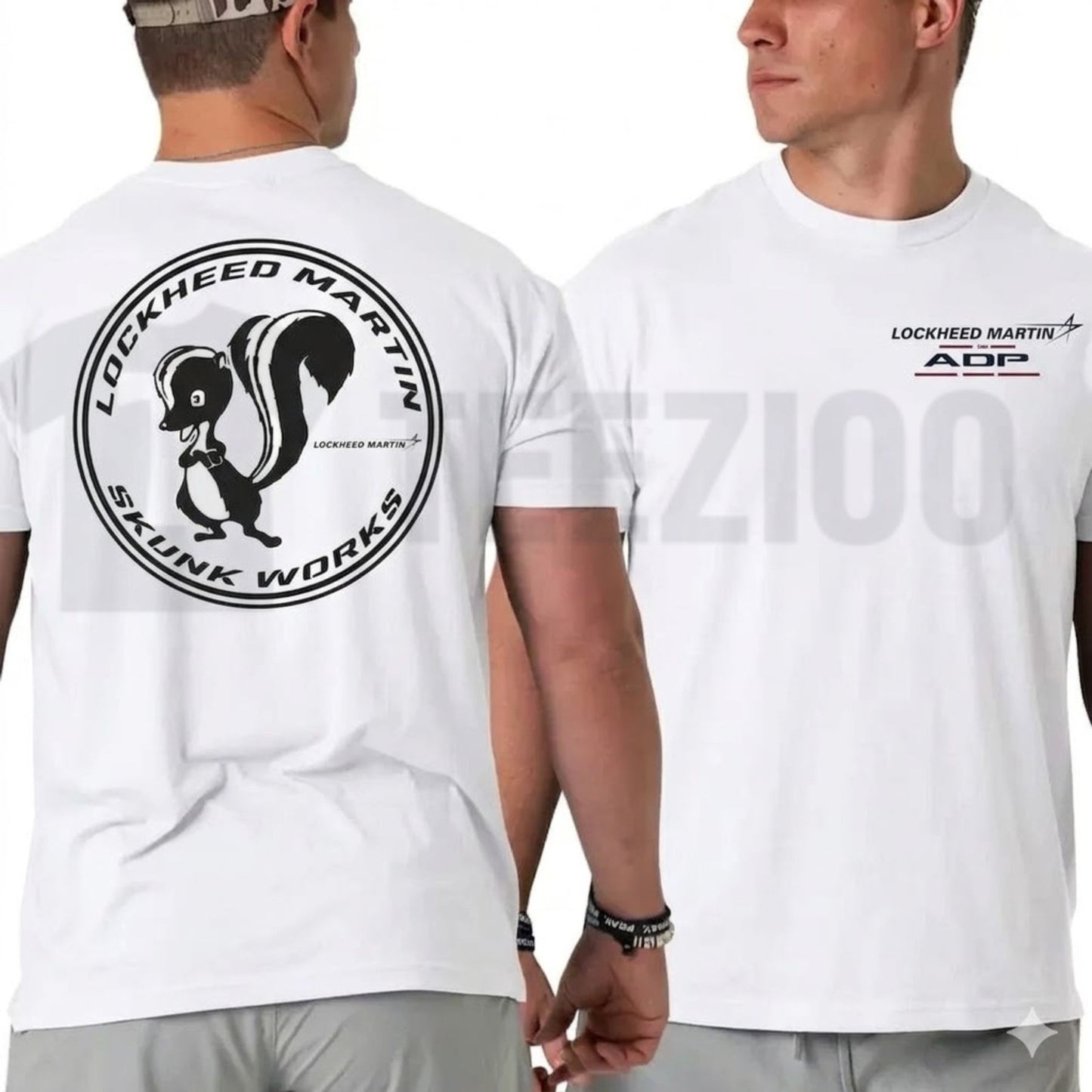 Skunk Works Inspired T-Shirt – Double Sided Aerospace Graphic Tee, Secret Projects Aviation Engineer Gift Shirt - Teezioo