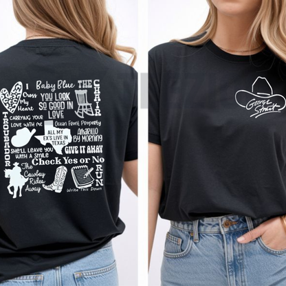 Sun-Drenched Cowgirl Aesthetic Shirt – Western Concert Graphic Tee - Teezioo