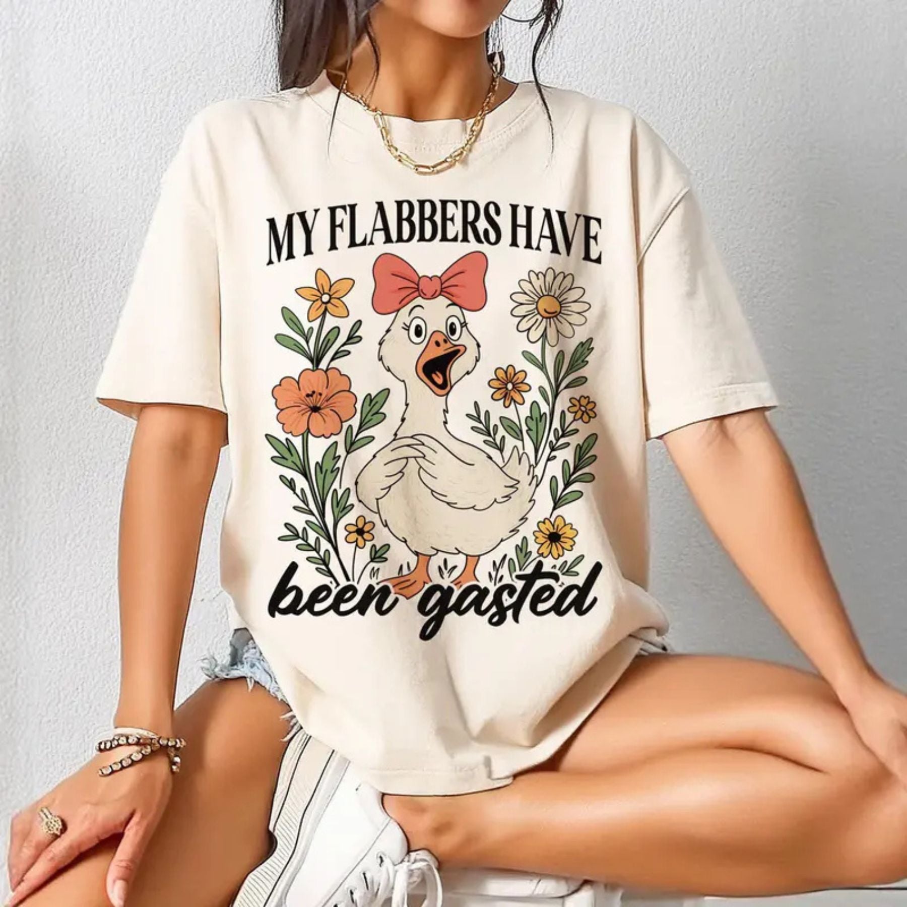 "The Gasted Goose" – Funny Sarcastic Animal Statement Top - Teezioo