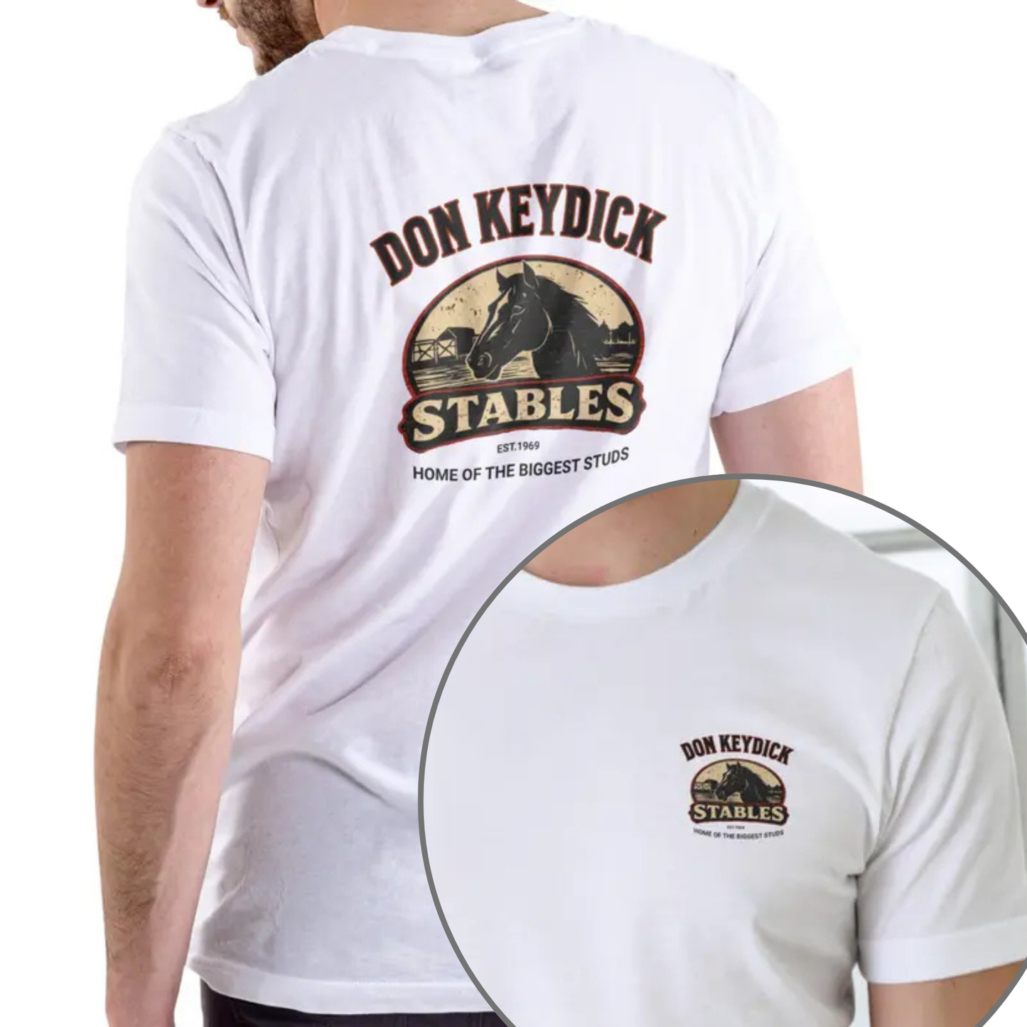 Vintage Don Keydick Stables T-Shirt - teezioo