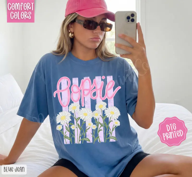 Blooming "Oopsie Daisy" Retro Tee