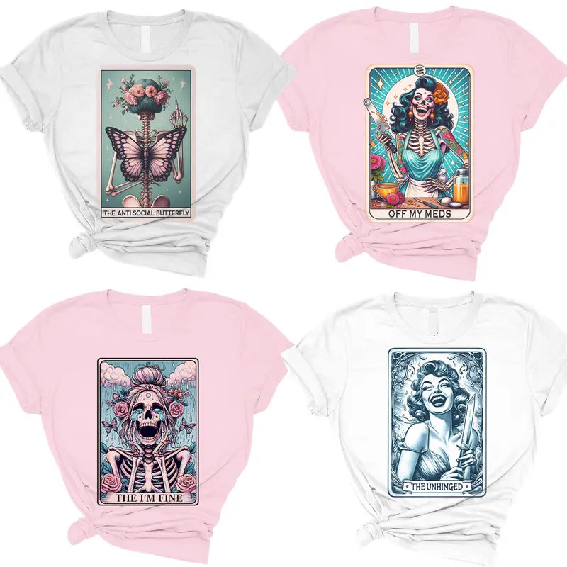 "The Self-Care" Tarot Graphic T-Shirt